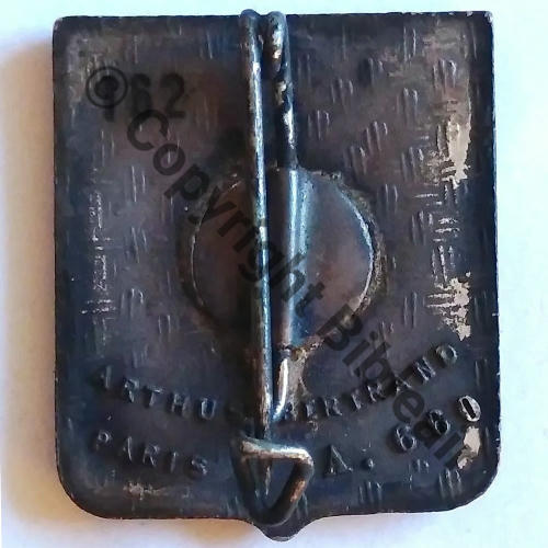 A0660 1955.59 EC.3.12 CORNOUAILLE CAMBRAI  AB.P Bol poinconne Dos Epis III.12 ds Bandeau BLEU ROI No162 Src.roxhan1988 125Eur 09.24 